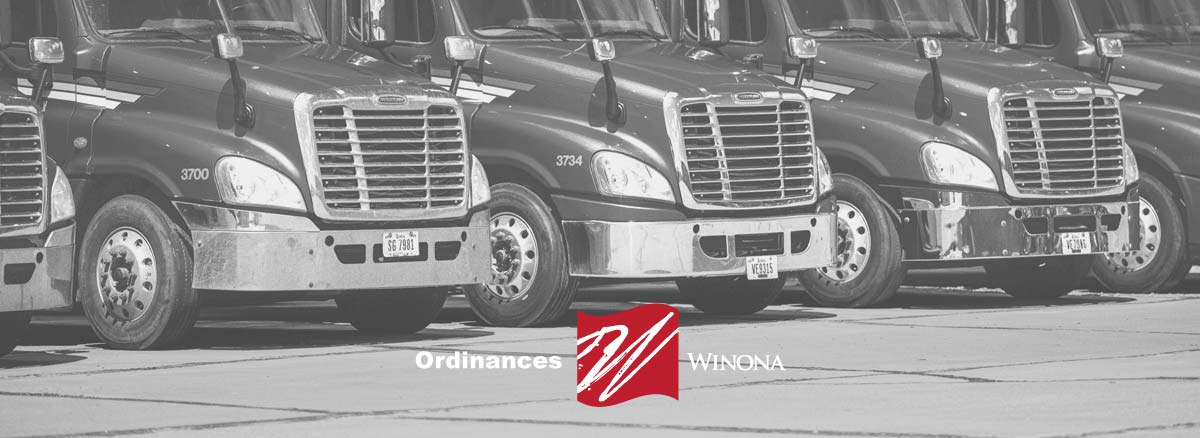 Ordinances - City of Winona MS