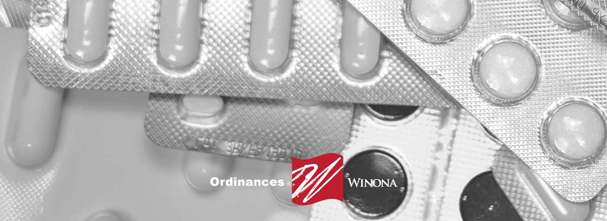 Ordinances - City of Winona MS