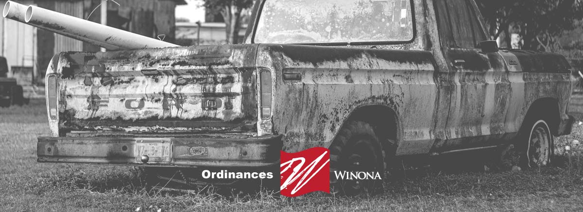 Ordinances - City of Winona MS